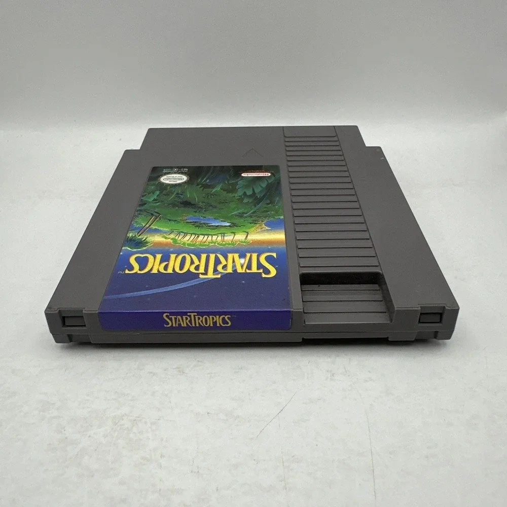 StarTropics NINTENDO NES 1990 Game Cartridge VGC